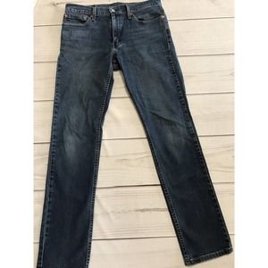 Levis 511 Jeans Mens Size 32 x 32 Medium Wash Blue Slim Fit Denim